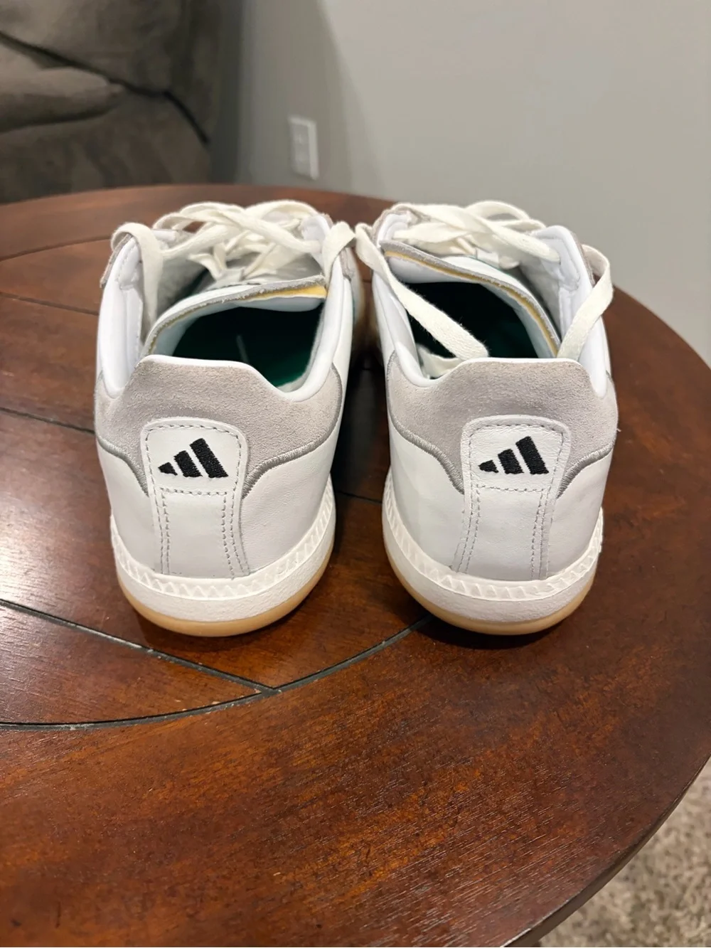 Adidas Samba OG Samba Millenium White Green Gum Leather Sneakers Men’s Size 10